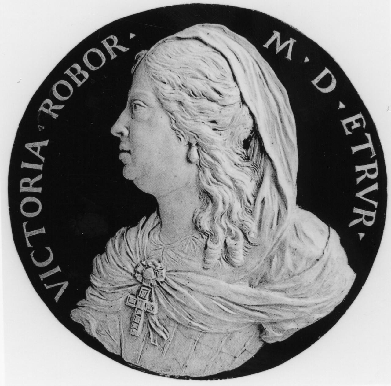 Vittoria della Rovere (medaglia) di Selvi Antonio (sec. XVIII)