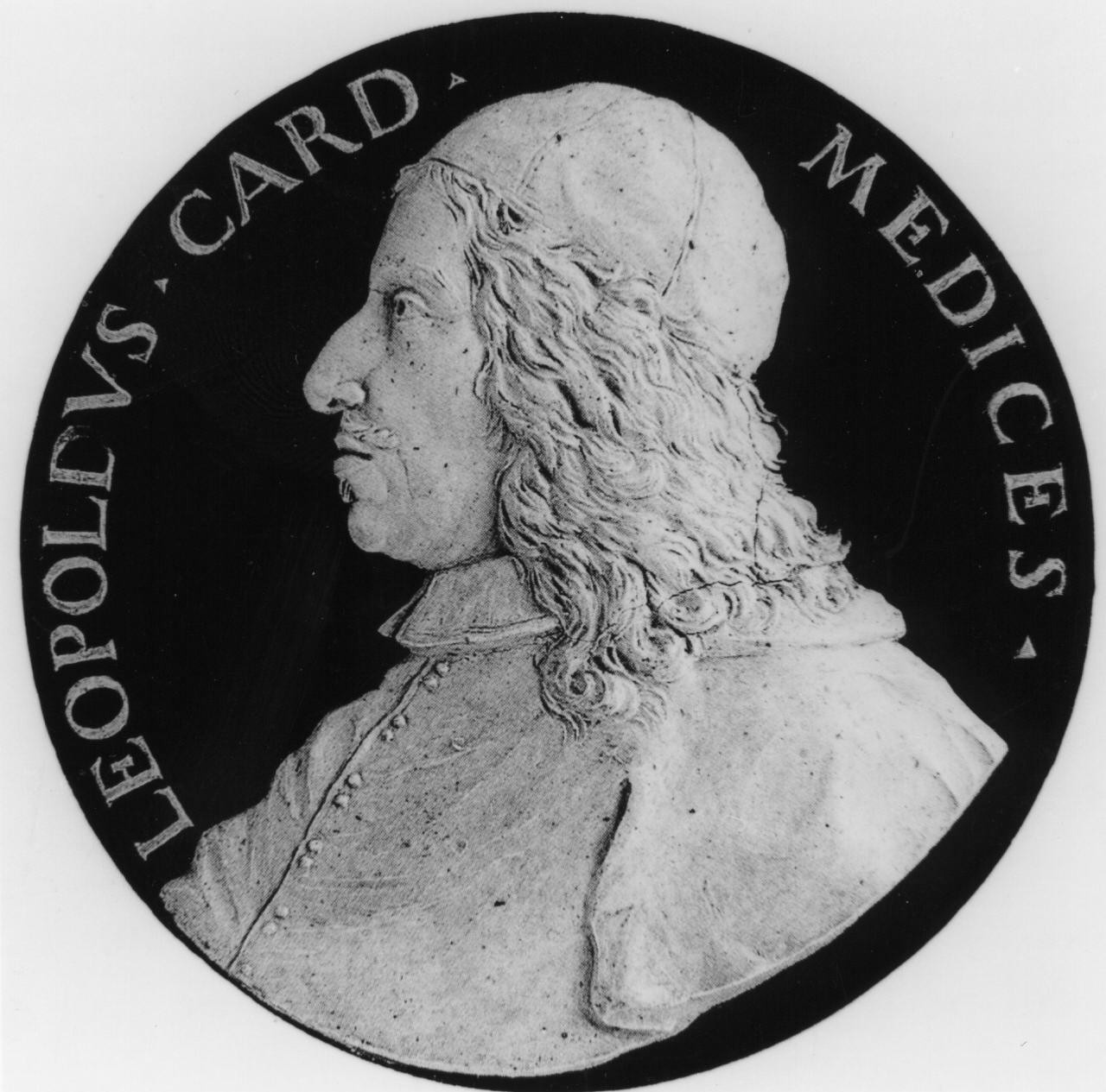 cardinale Leopoldo dei Medici (medaglia) di Selvi Antonio (sec. XVIII)