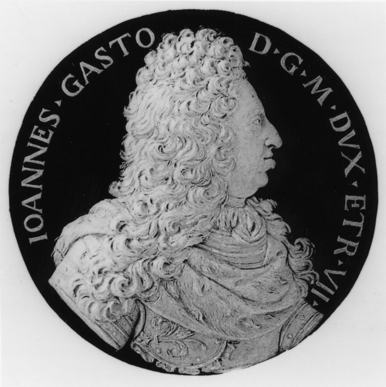 Gian Gastone dei Medici (medaglia) di Selvi Antonio (sec. XVIII)