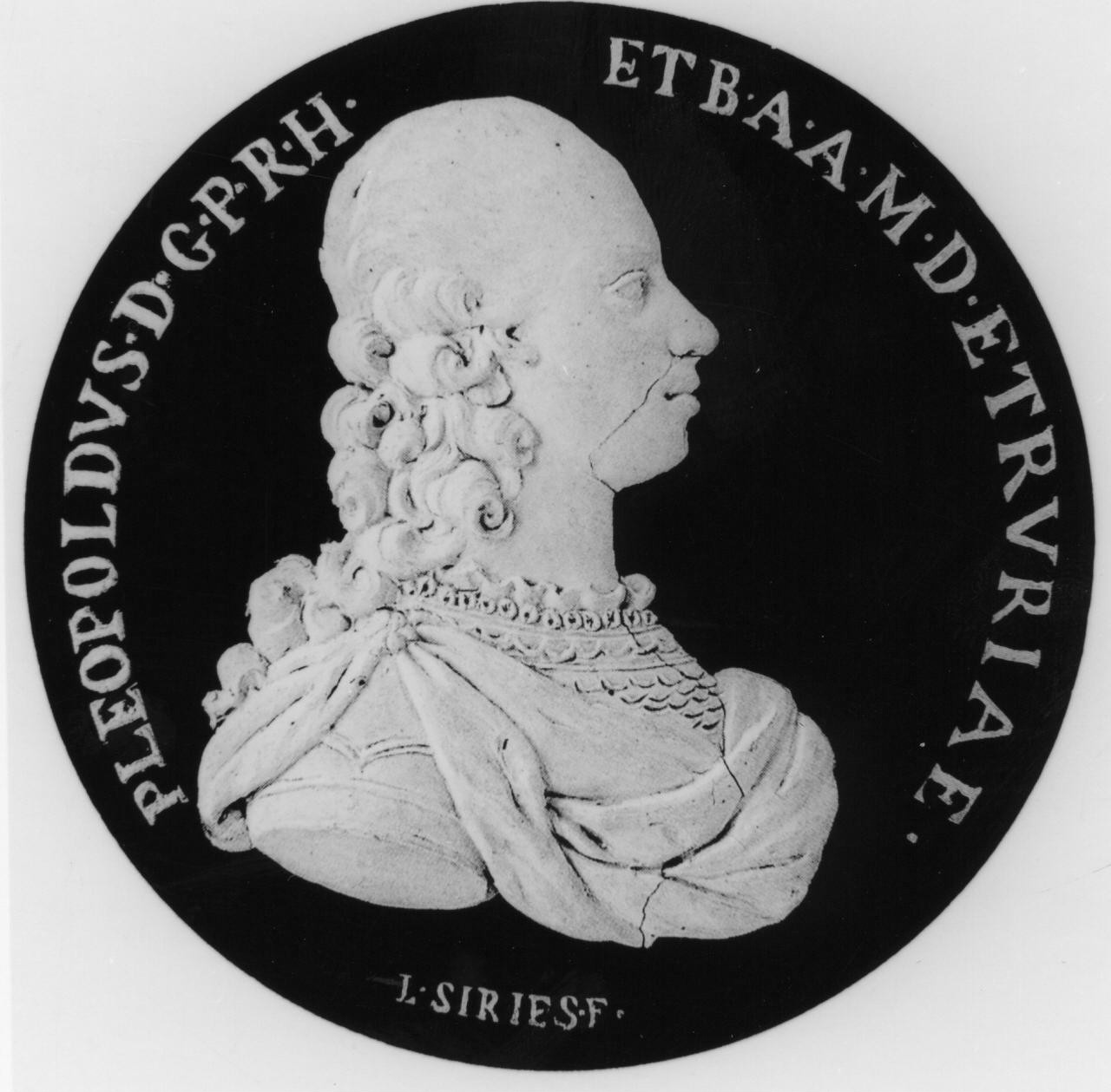 Pietro Leopoldo I (medaglia) di Siries Luigi (sec. XVIII)