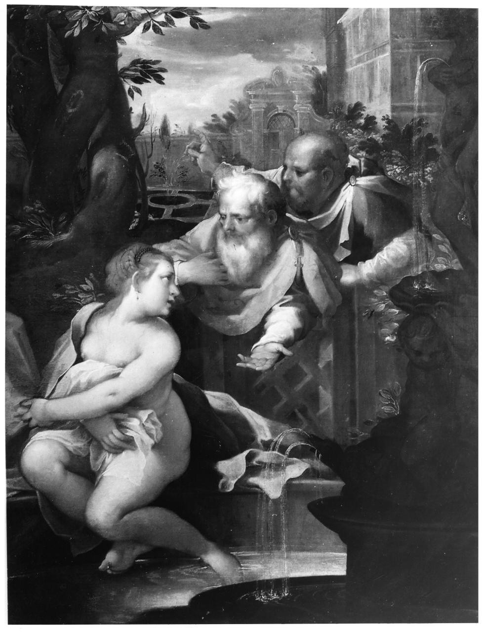 Susanna e i vecchi (dipinto) di Manetti Rutilio (sec. XVII)