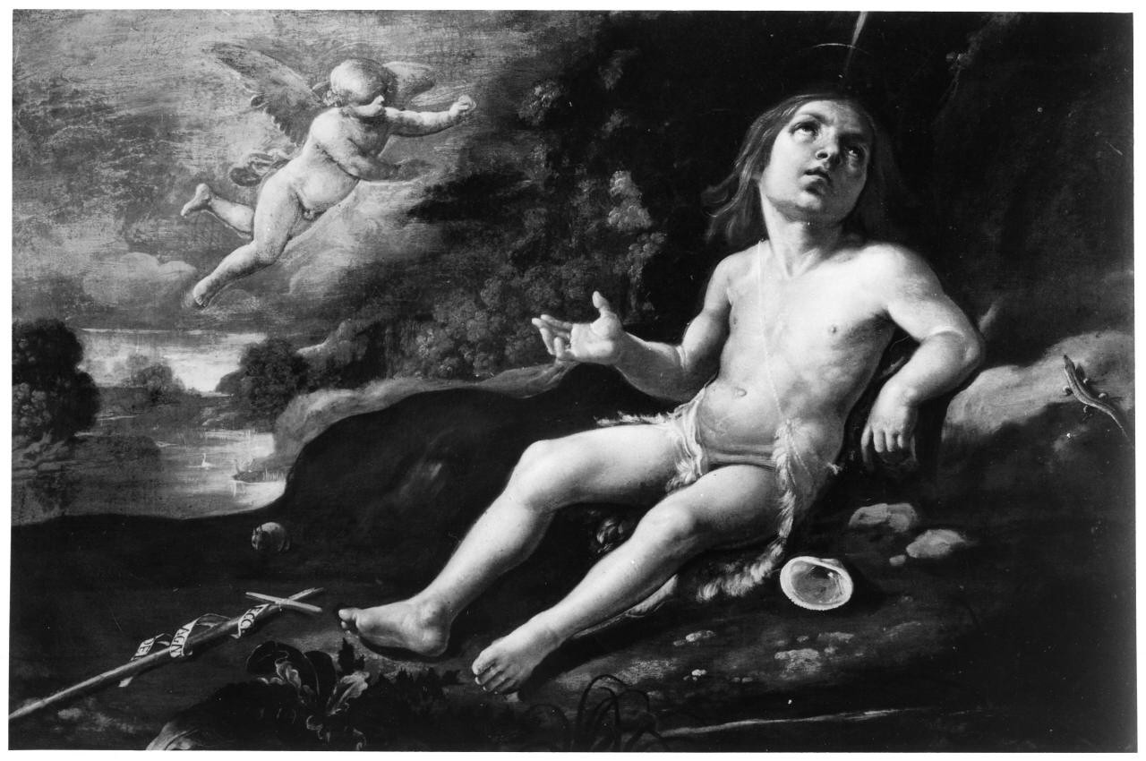 San Giovanni Battista nel deserto (dipinto) di Manetti Rutilio (sec. XVII)