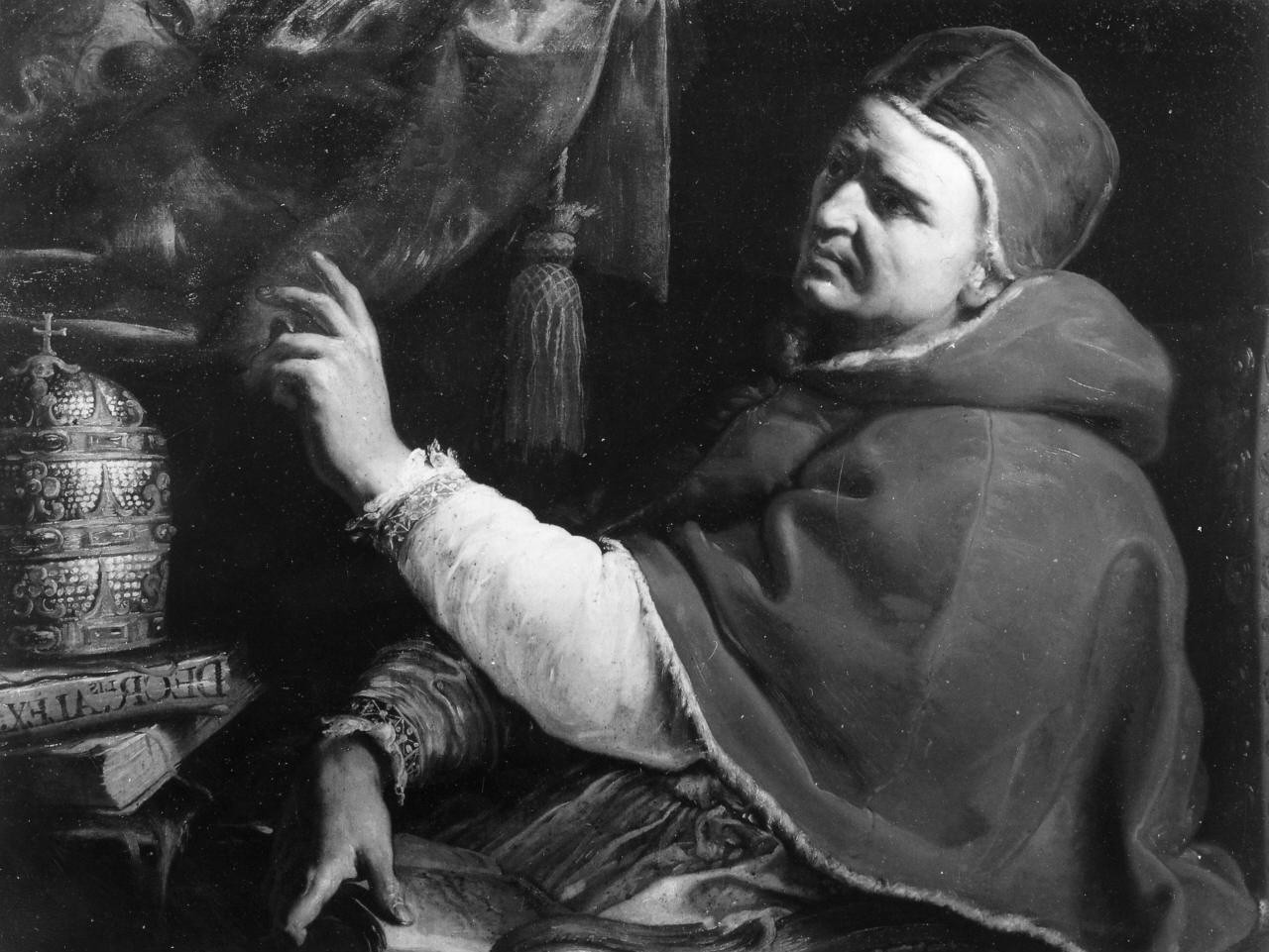 ritratto di papa Alessandro III (dipinto) di Mei Bernardino (sec. XVII)