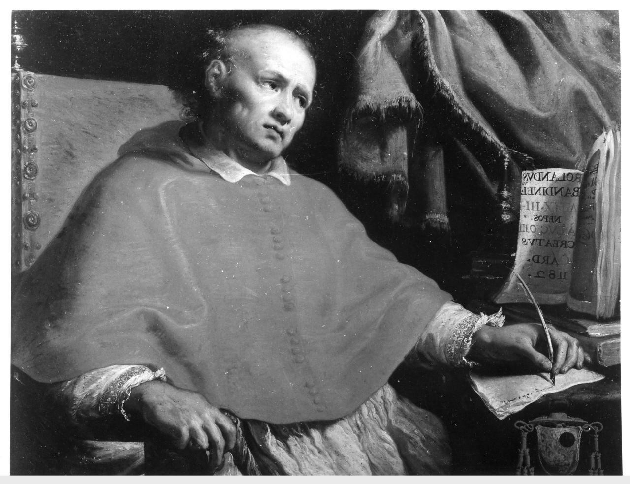 ritratto del cardinale Rolando Bandinelli (dipinto) di Mei Bernardino (sec. XVII)