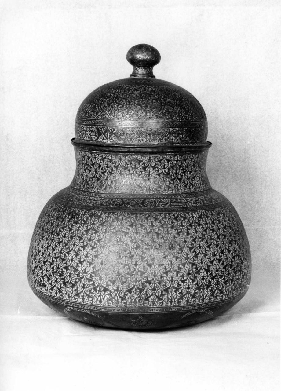 vaso - bottega islamica (secc. XVI/ XVII)