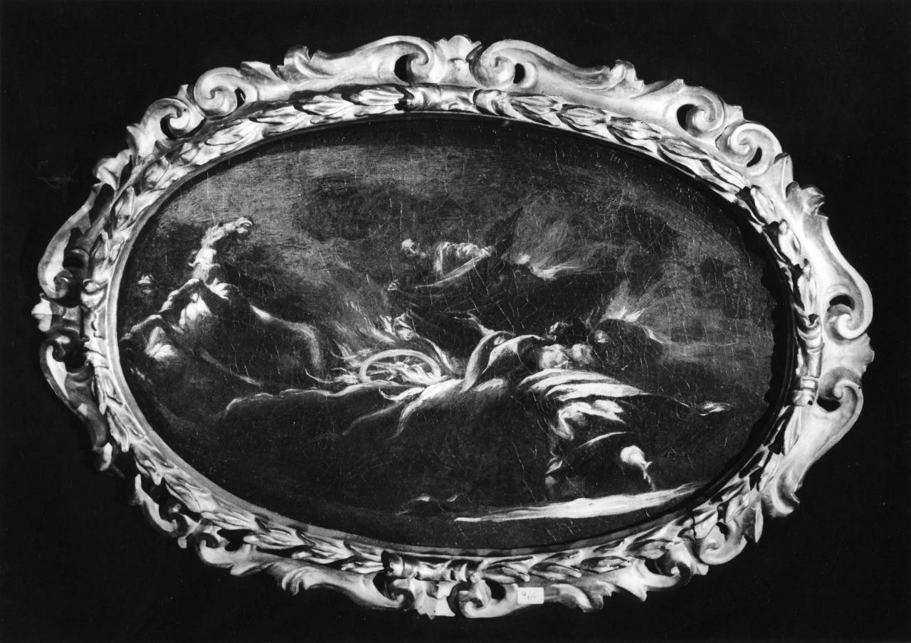 Elia sale al cielo sul carro di fuoco (dipinto) di Franceschini Baldassarre detto Volterrano (sec. XVII)