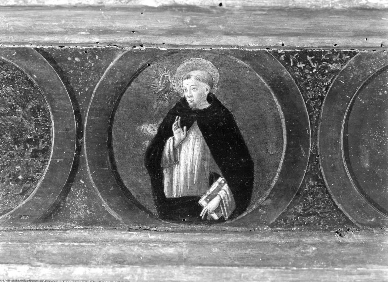 San Vincenzo Ferrer (scomparto di predella) di Filipepi Alessandro detto Botticelli (bottega) (fine/inizio secc. XV/ XVI)