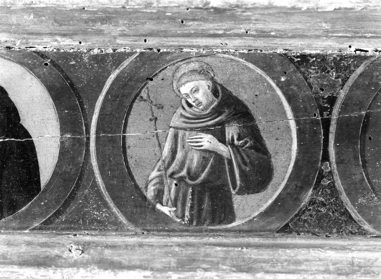 San Francesco d'Assisi (scomparto di predella) di Filipepi Alessandro detto Botticelli (bottega) (fine/inizio secc. XV/ XVI)
