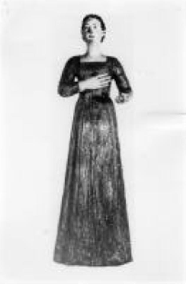 Madonna annunciata (statua) - ambito senese (fine sec. XV)