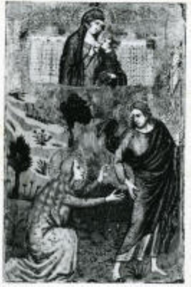 apparizione di Cristo risorto a Santa Maria Maddalena (dipinto) di Barnaba da Modena (sec. XIV)