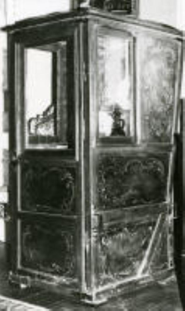 portantina - produzione europea (sec. XVIII)