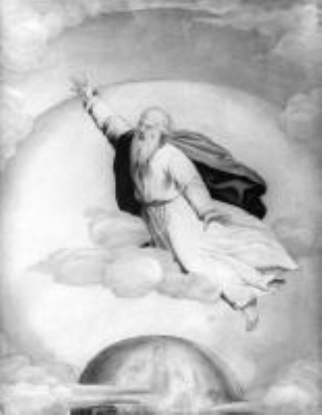 creazione della terra (dipinto) di Castello Giovanni Battista (sec. XVII)