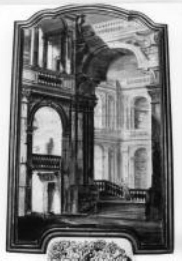 architettura (dipinto) di Galli Ferdinando detto Bibiena (attribuito) (sec. XVIII)