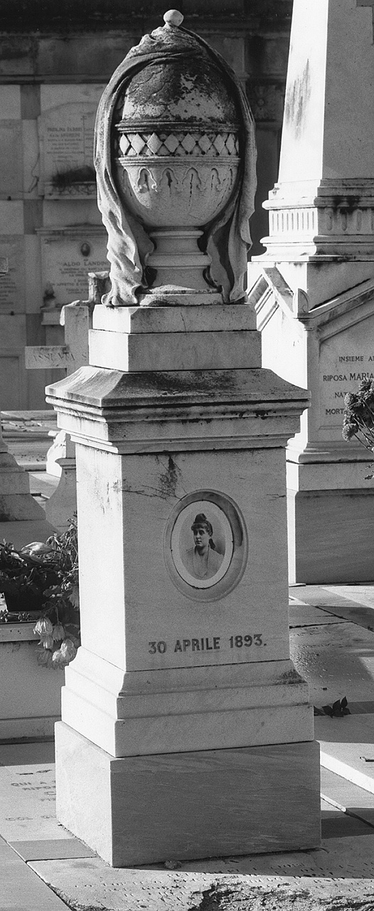 monumento funebre - ambito toscano (sec. XIX)