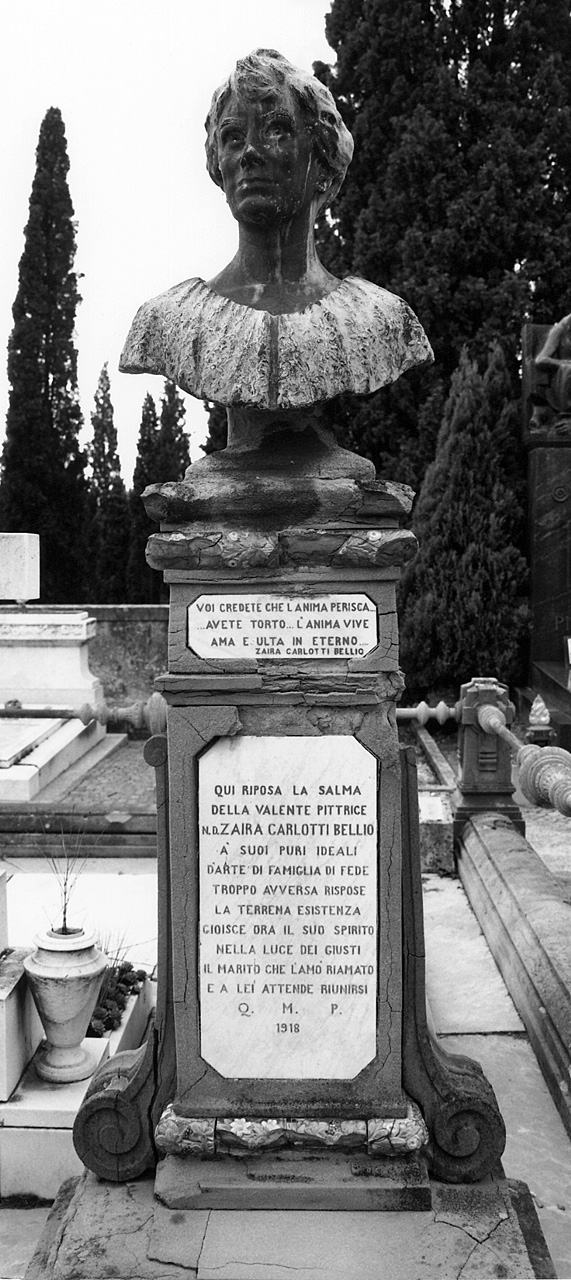 monumento funebre - ambito toscano (sec. XX)