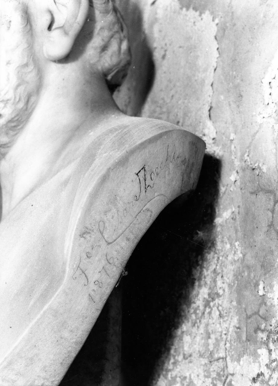 ritratto d'uomo (busto) di Zocchi Cesare (sec. XIX)