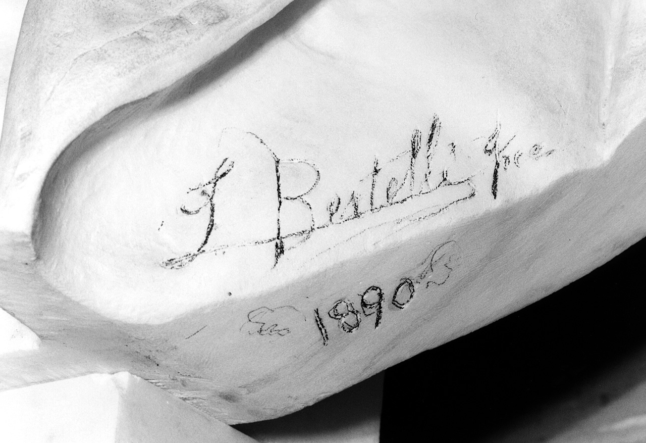 ritratto d'uomo (busto) di Bertelli Ferdinando (sec. XIX)