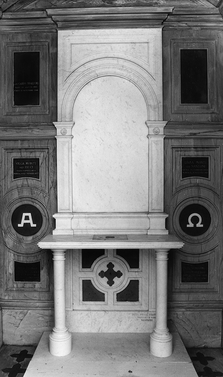 altare - a mensa di Fontana Primo (sec. XIX)