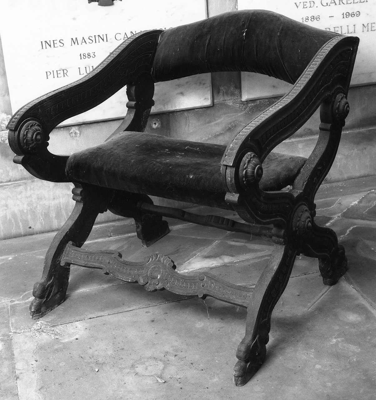 sedia - produzione fiorentina (fine/inizio secc. XIX/ XX)