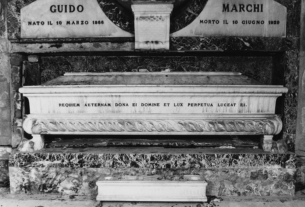 monumento funebre - ambito fiorentino (sec. XX)