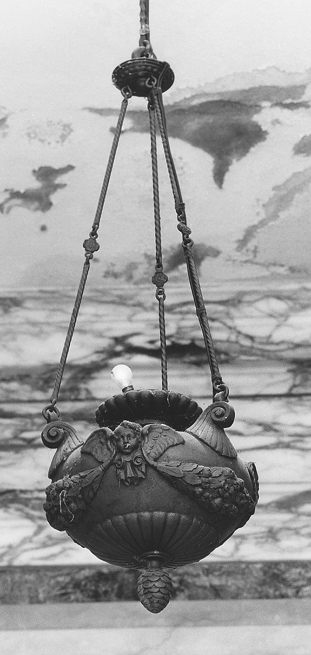 lampada - produzione toscana (sec. XX)