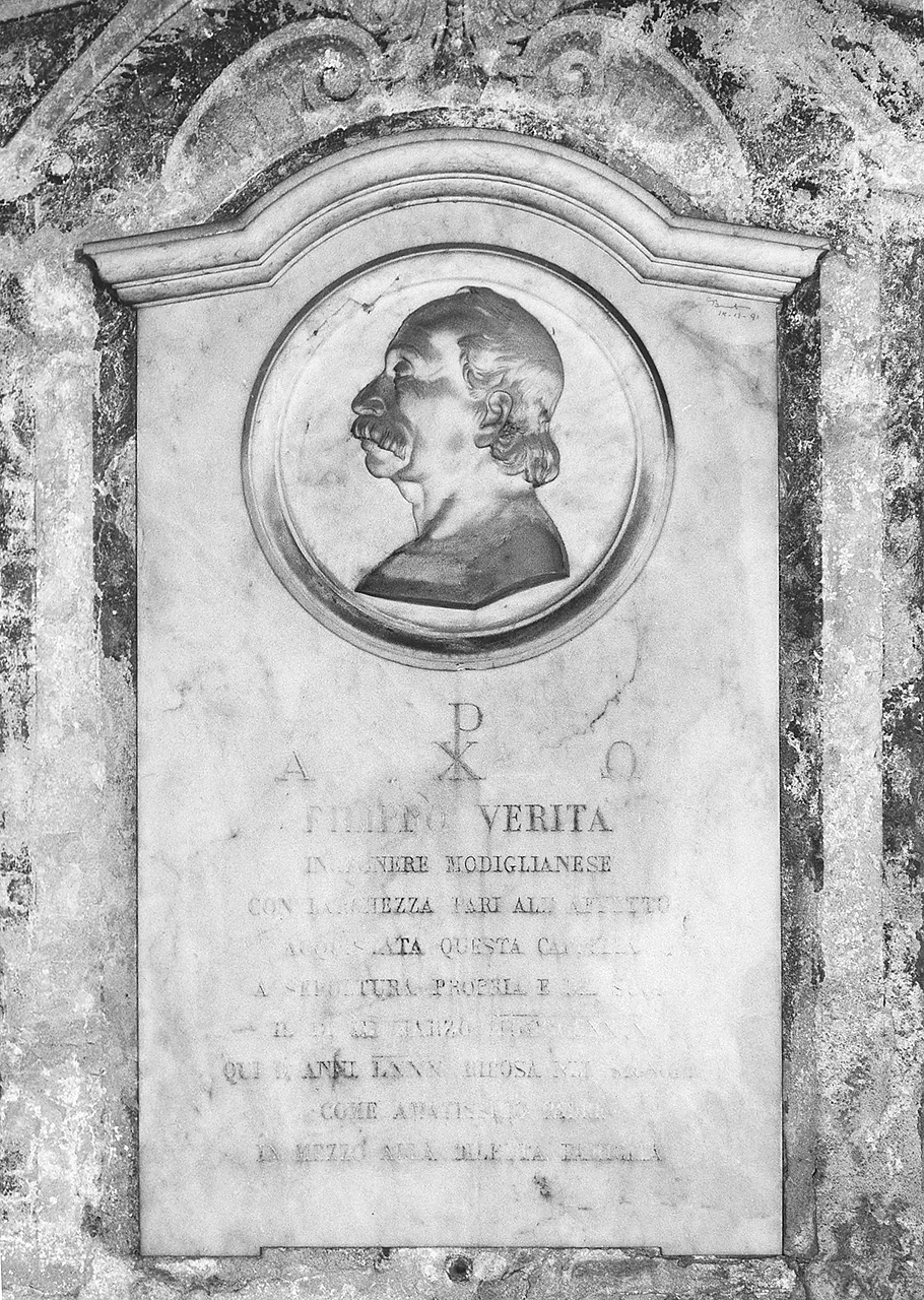 ritratto d'uomo (rilievo) - ambito fiorentino (sec. XIX)