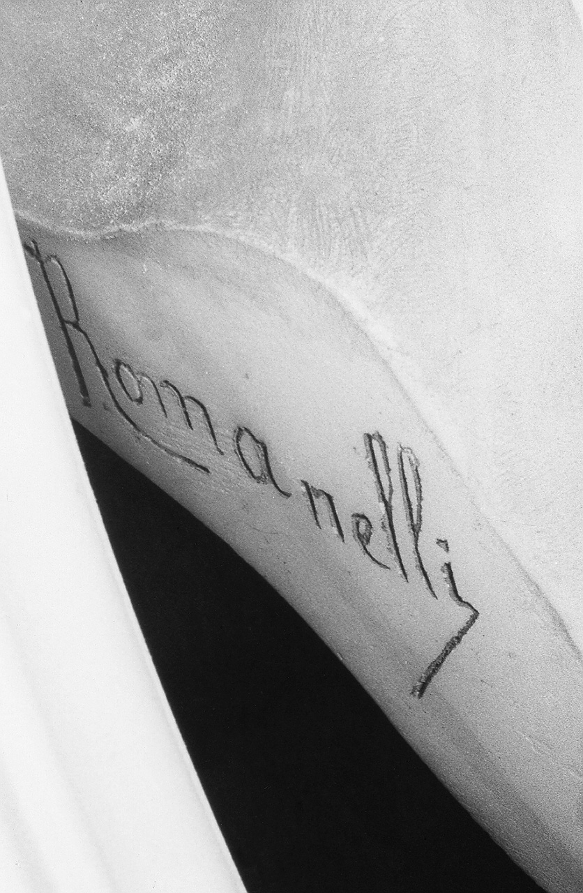 ritratto d'uomo (busto) di Romanelli Raffaello (sec. XIX)