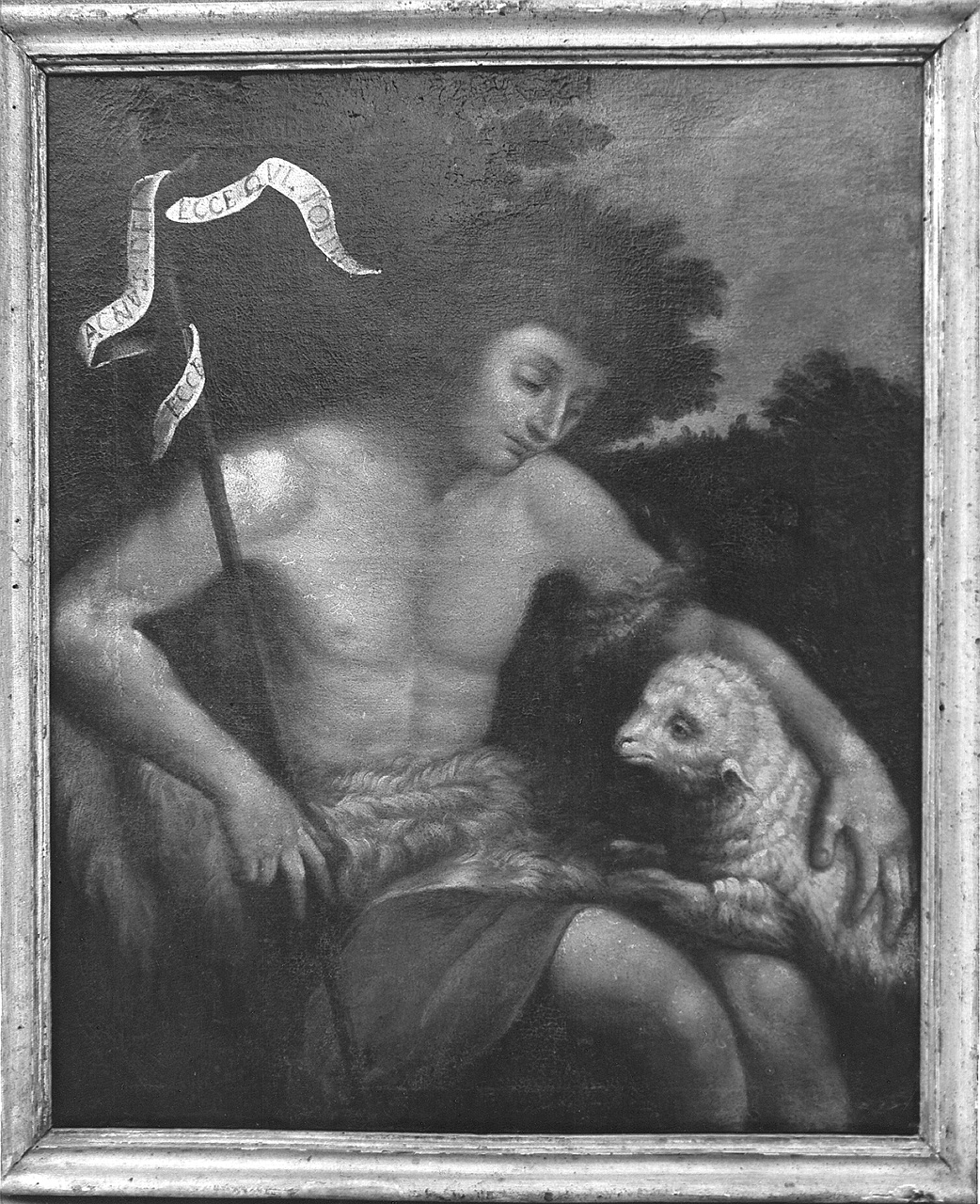 Ecce Agnus Dei, San Giovanni Battista (dipinto) - ambito fiorentino (seconda metà sec. XVIII)