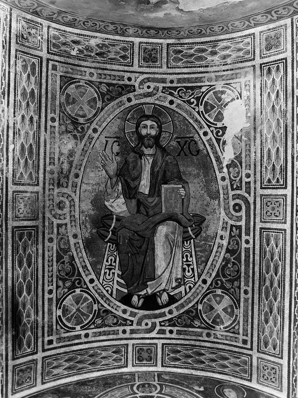 Cristo in trono (dipinto) - ambito fiorentino (sec. XIX)