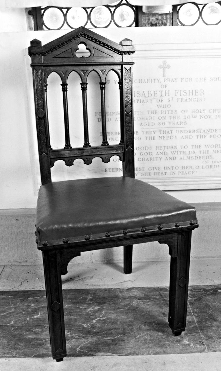 sedia - bottega toscana (fine sec. XIX)