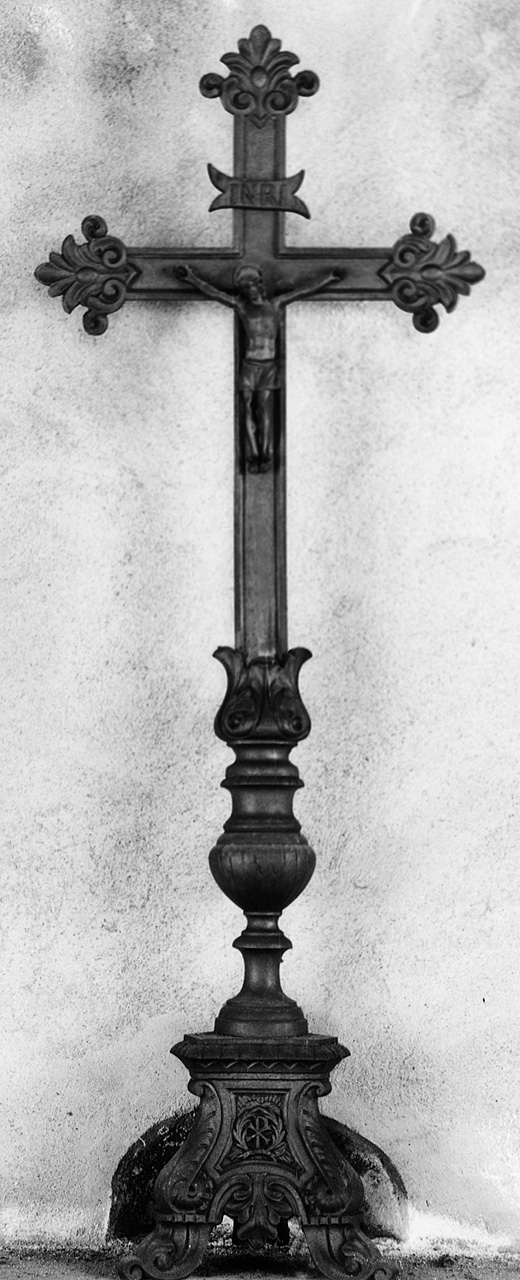 Cristo crocifisso (scultura) - produzione toscana (seconda metà sec. XIX)