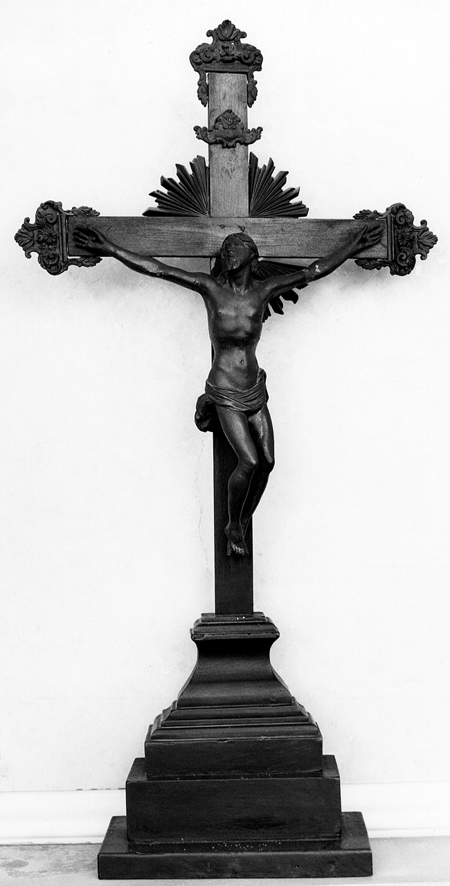 Cristo crocifisso (scultura) - produzione toscana (sec. XIX)