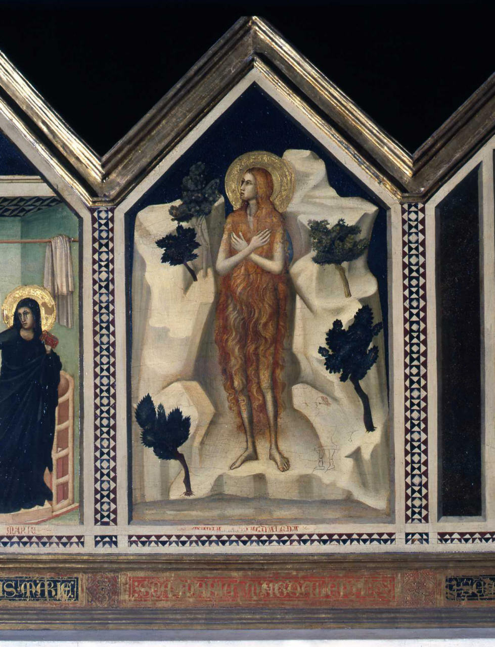 Santa Maria Maddalena (scomparto di polittico) di Giotto (bottega) (sec. XIV)