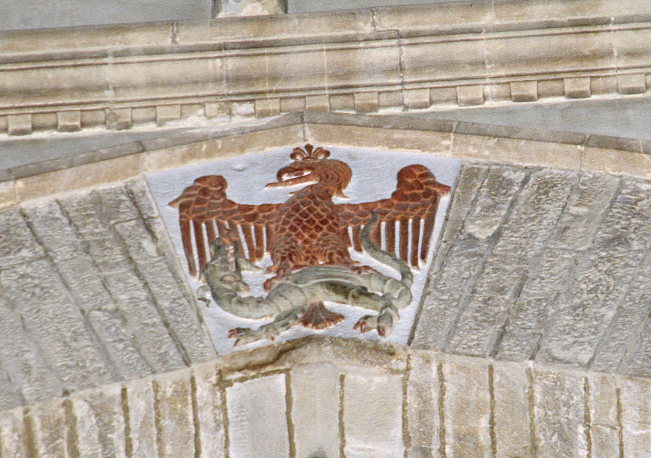 Arme di Parte Guelfa (rilievo) - bottega fiorentina (sec. XIV)