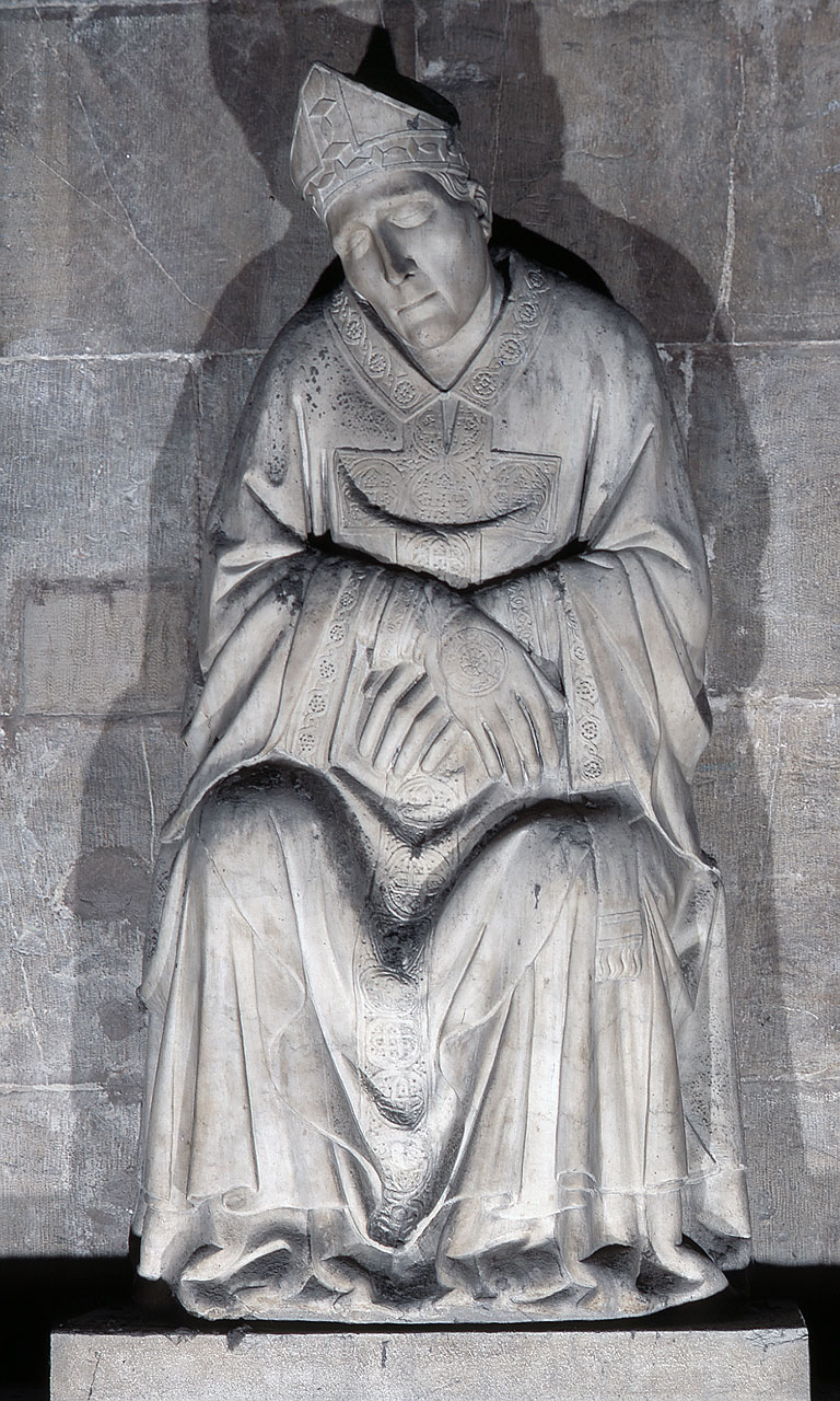 vescovo Antonio d'Orso (scultura) di Tino di Camaino (sec. XIV)