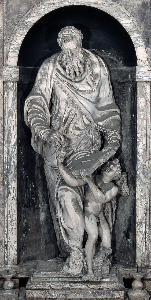 San Matteo Evangelista (scultura) di De Rossi Vincenzo (sec. XVI)