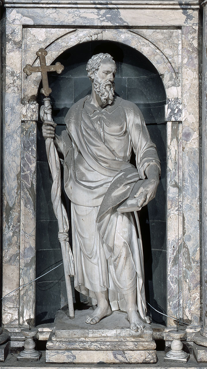 San Filippo Apostolo (scultura) di Bandini Giovanni detto Giovanni dell'Opera (sec. XVI)