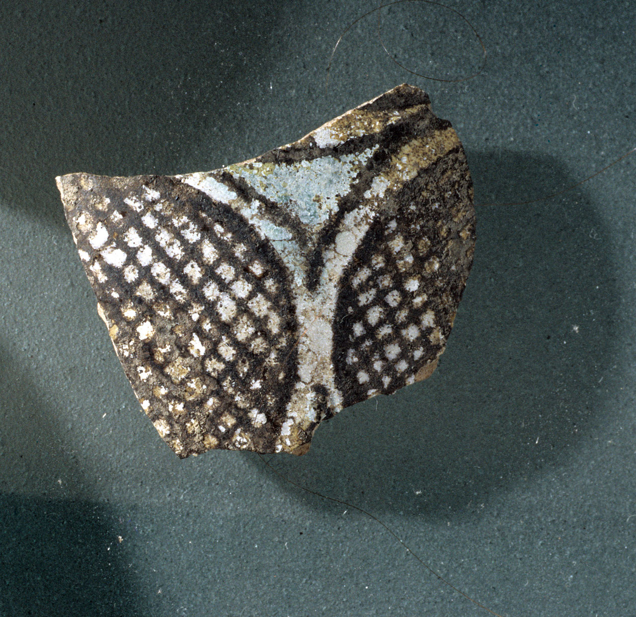 boccale, frammento - bottega toscana (primo quarto sec. XV)