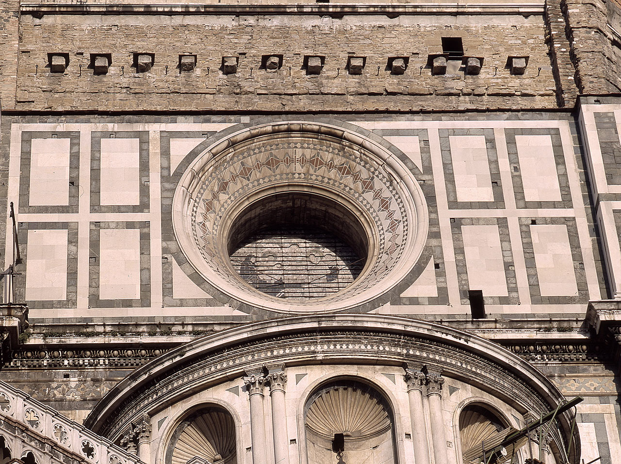 mostra di finestra - bottega fiorentina (secc. XV/ XVI)