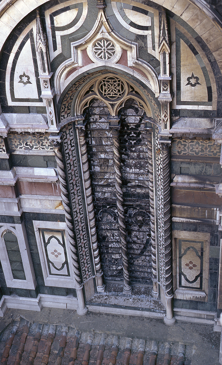 mostra di bifora - bottega fiorentina (secc. XIV/ XV)