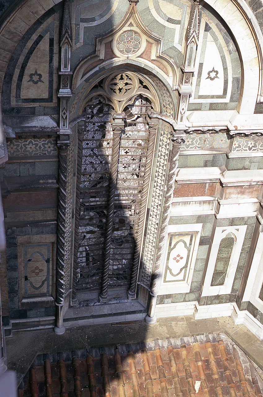 mostra di bifora - bottega fiorentina (secc. XIV/ XV)