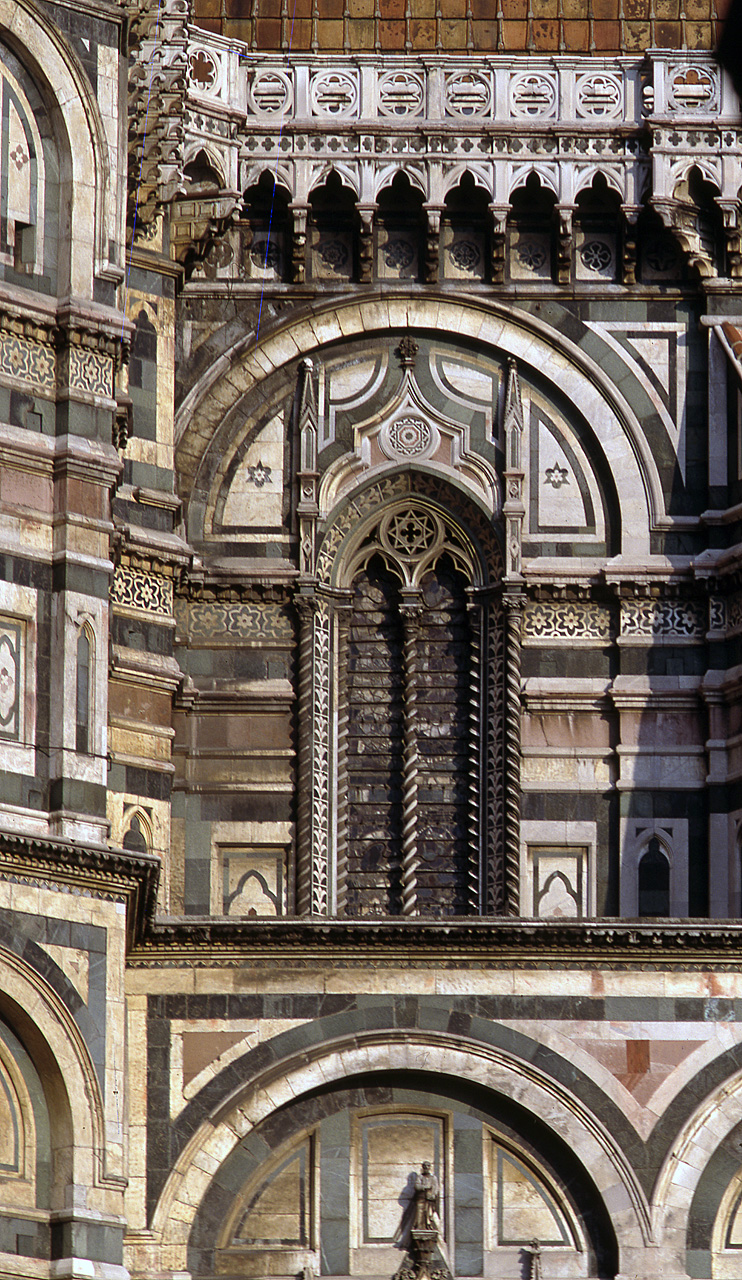 mostra di bifora - bottega fiorentina (secc. XIV/ XV)