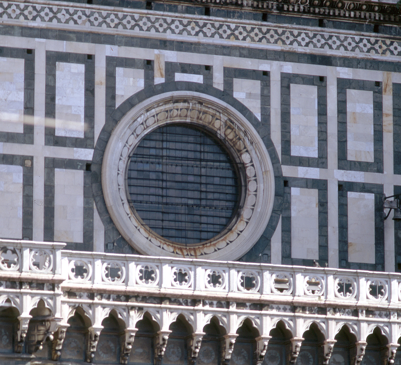 mostra di finestra - bottega fiorentina (secc. XIV/ XV)