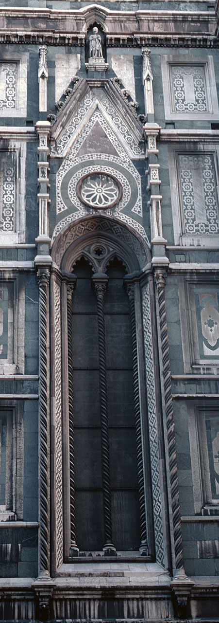 mostra di bifora - bottega fiorentina (sec. XIV)