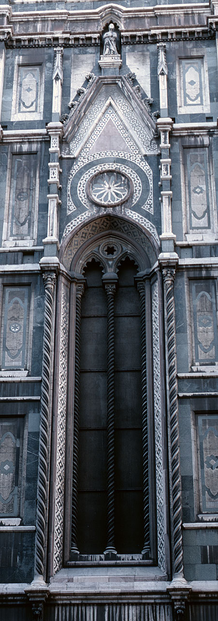 mostra di bifora - bottega fiorentina (sec. XIV)