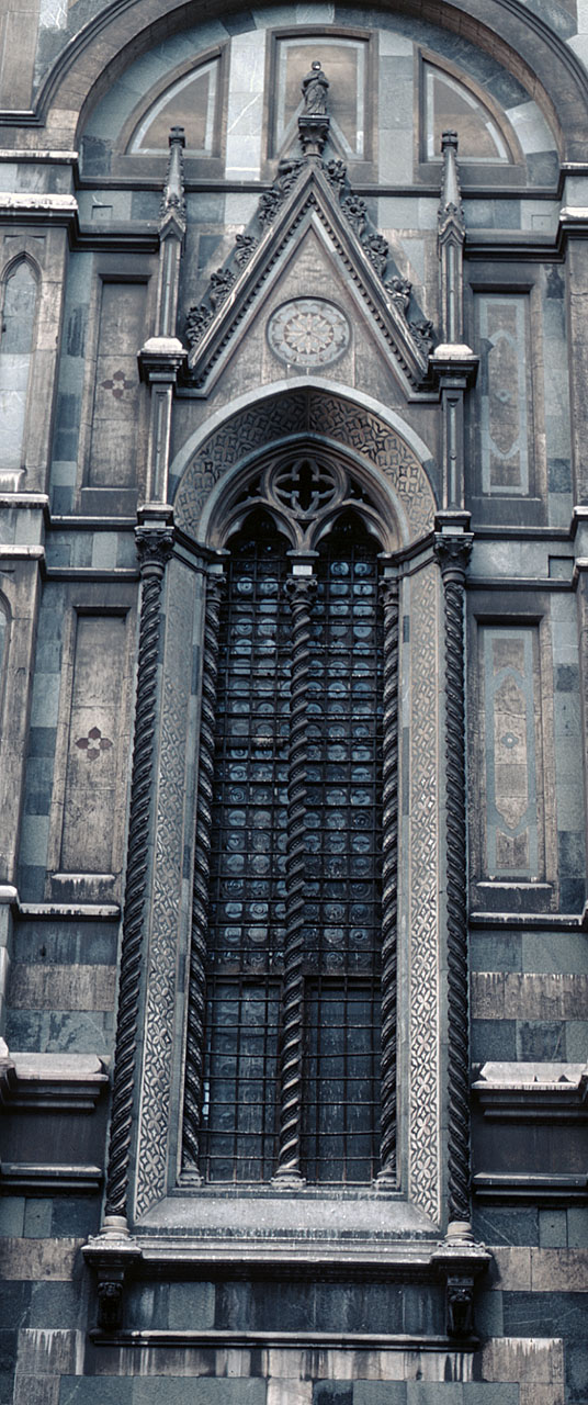 mostra di bifora - bottega fiorentina (sec. XV)