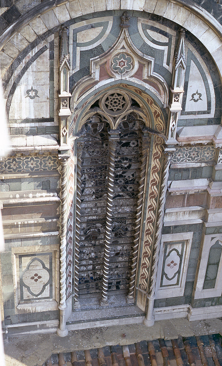 mostra di bifora - bottega fiorentina (sec. XIV)