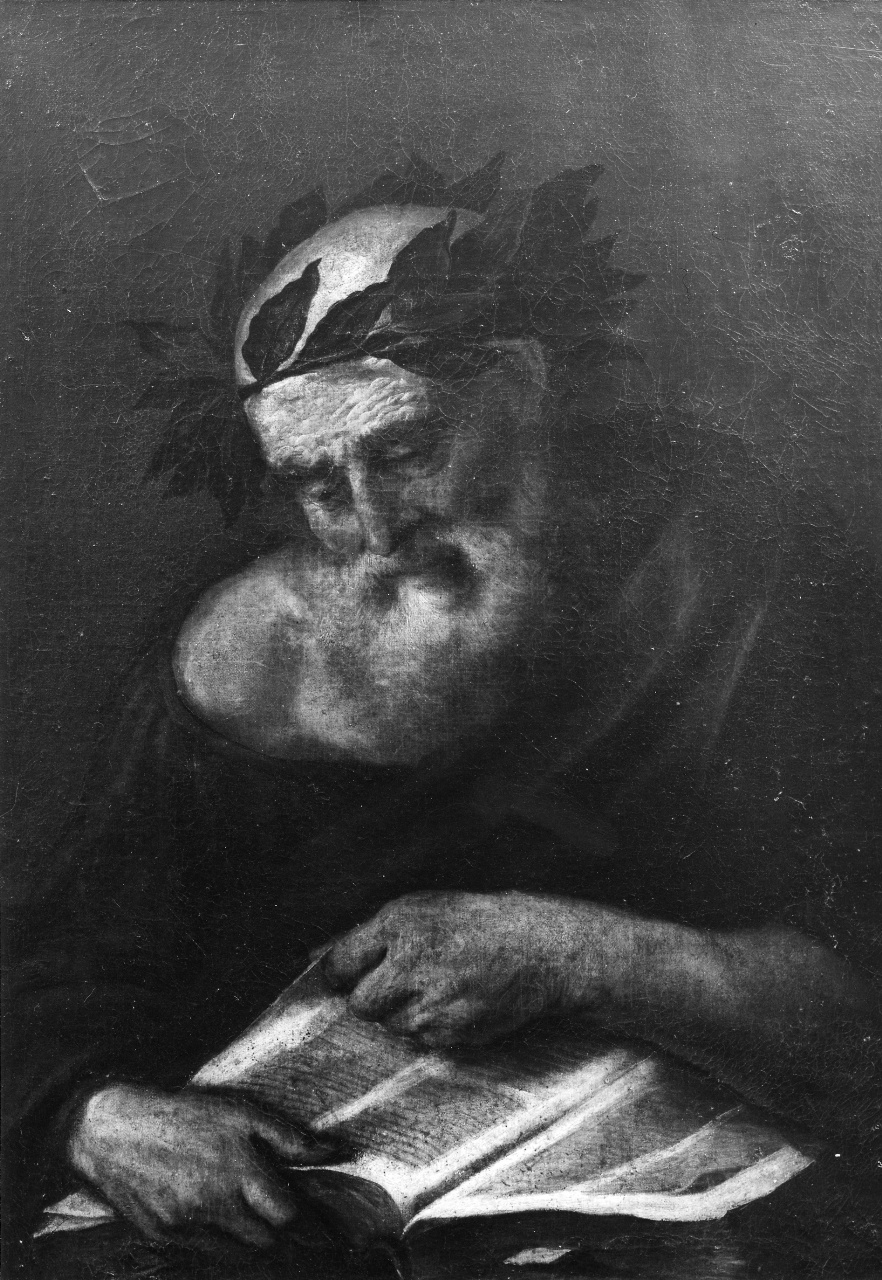 testa d'uomo con barba (dipinto) - ambito veneto (sec. XVII)