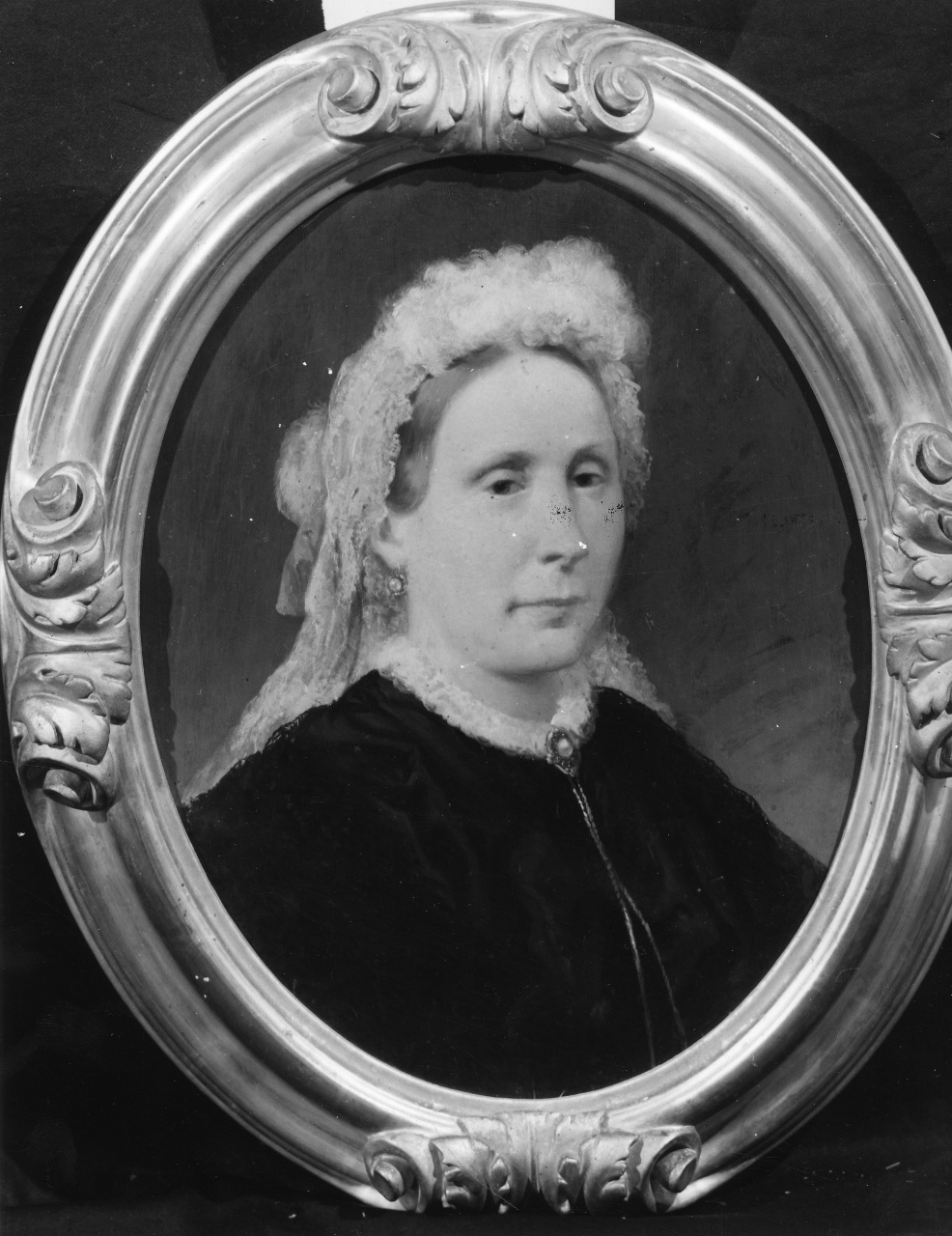 ritratto di donna (dipinto) - ambito fiorentino (seconda metà sec. XIX)