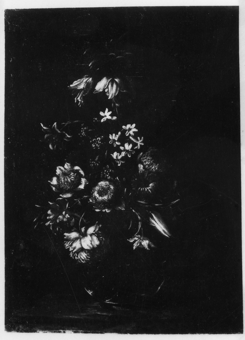 vaso con fiori (dipinto) - ambito italiano (fine sec. XVII)